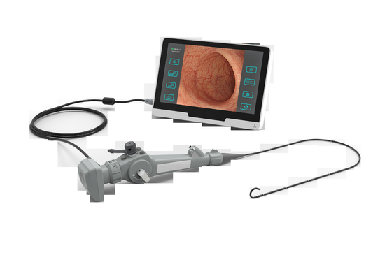 Diámetro veterinario 2.8m m del equipamiento médico del endoscopio flexible