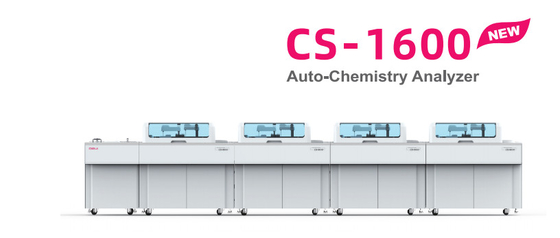 Diseño modular CS-1600 del analizador completamente auto médico de la bioquímica 1600 t/h