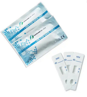 Un VIH de Kit Rapid Diagnostic 4.0m m de la prueba de la saliva del paso determina la prueba