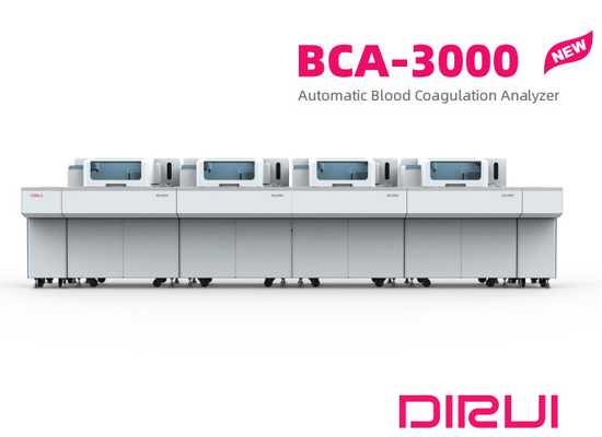 El analizador automático de la coagulación de la sangre del PDA modificó BCA-3000 para requisitos particulares