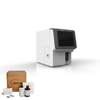 3 porciones del analizador automático de la hematología de equipo de laboratorio eléctrico