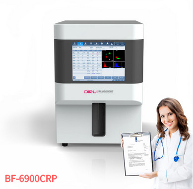 Analizador completamente auto BF-6900CRP de la hematología de Dirui con la función de CRP