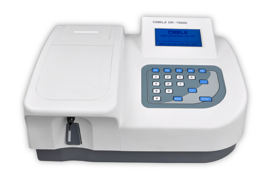 Equipo de laboratorio médico semi auto del analizador ISO de la química clínica de Dirui