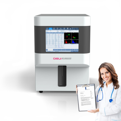 Dirui 5 porciones automatizó la máquina de la hematología del analizador BF-6900 CRP de la hematología