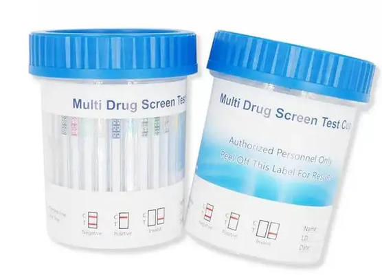 Droga multi de diagnóstico rápida plástica del panel del equipo de prueba ISO9001 de la taza de la prueba del abuso