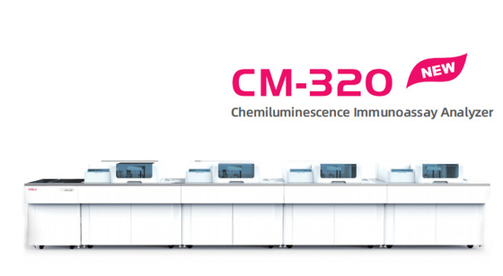 Analizador ISO CM-320 del immunoensayo de Clia de la quimioluminescencia 320T/H