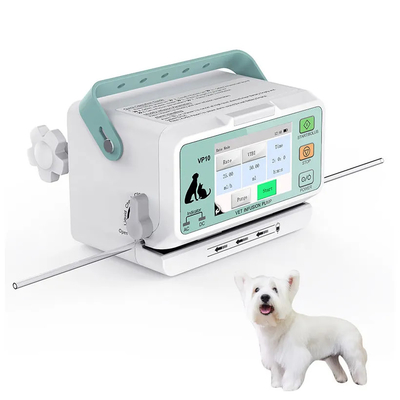 Bomba electrónica de la infusión de la jeringuilla del equipamiento médico veterinario del CE