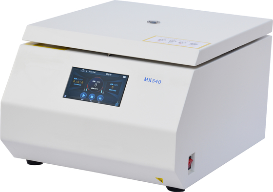 El LCD exhibe la máquina de la centrifugadora de Benchtop con la centrifugadora de poca velocidad de la capacidad grande